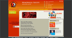 Desktop Screenshot of hemophiliabangalore.org